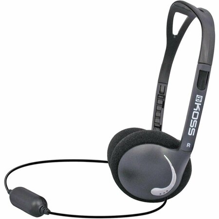 VIRTUAL Black Ultra-lightweight Headphones with Folding Design VI59172